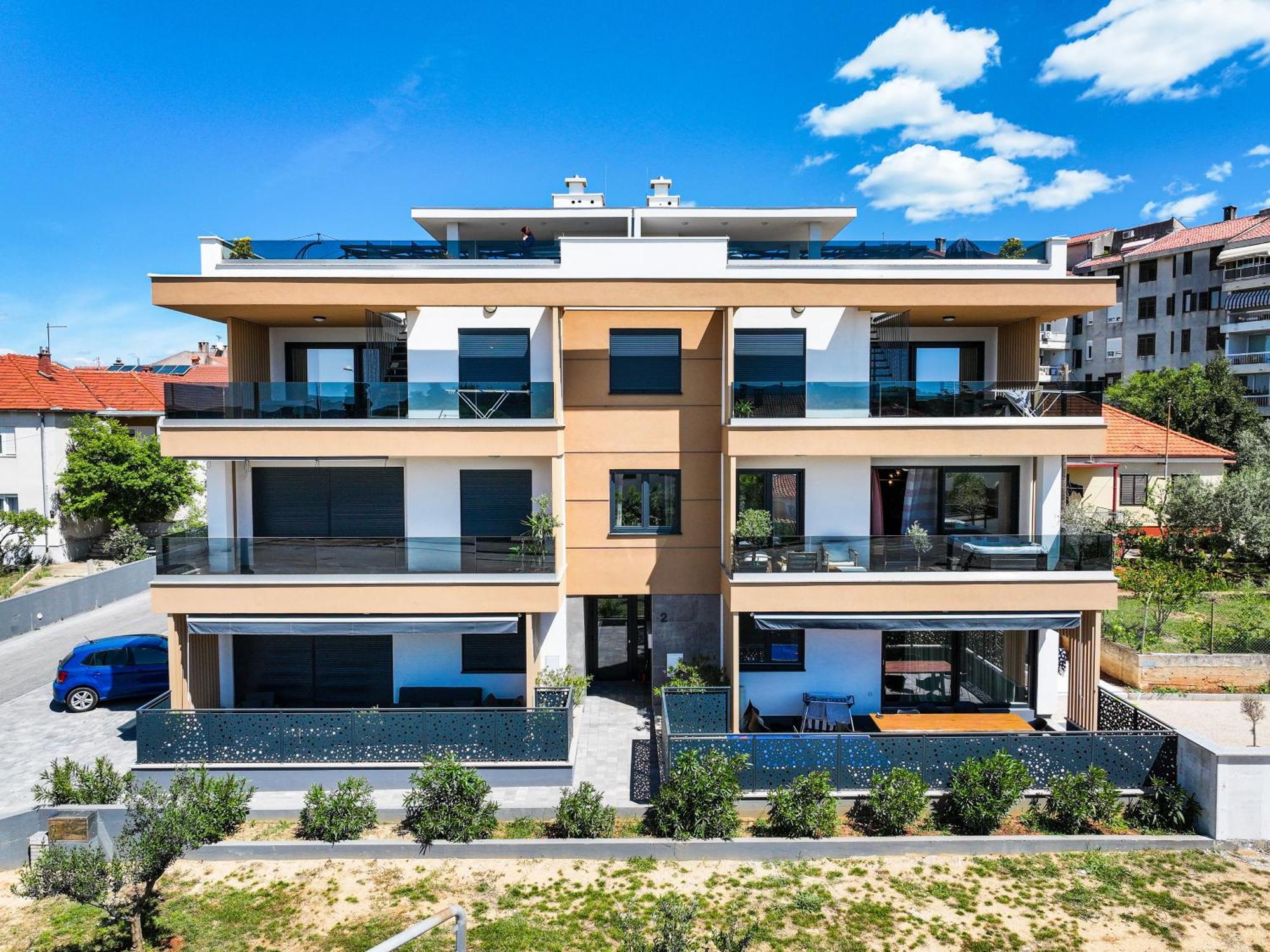 Luma Luxury Apartment With Jacuzzi Zadar Exterior photo